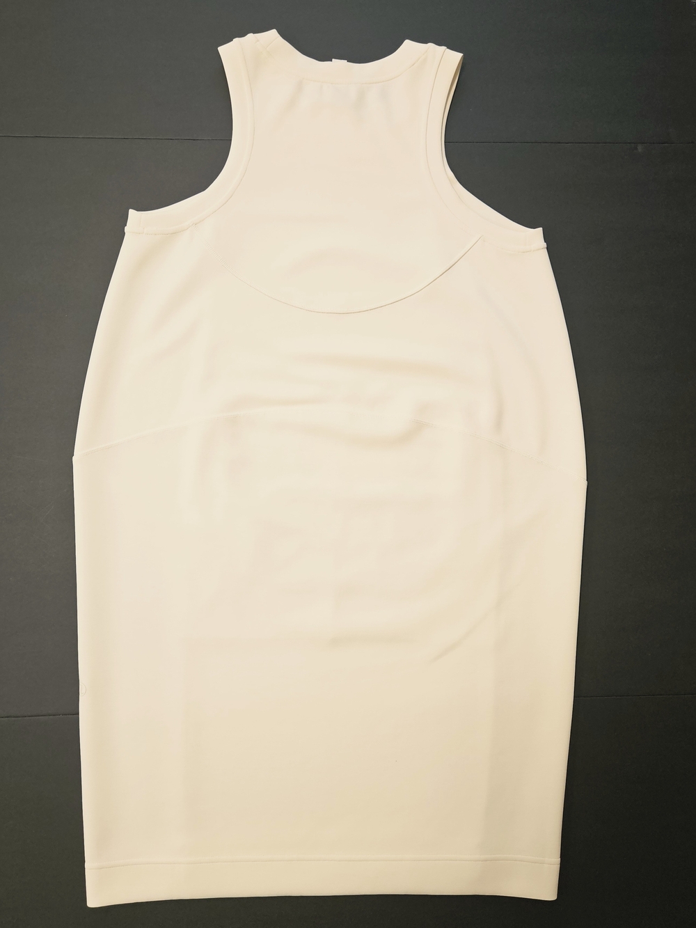Lululemon Softstreme Back In Action Dress Lemon Sorbet Cream Mini Size 6 LW1DLSS - Picture 9 of 16